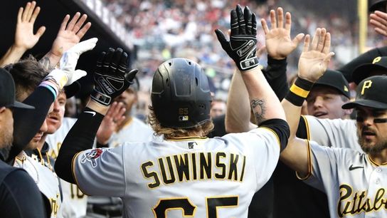 Tops in rookie home runs, Suwinski's power comes from simple approach taken in Atlanta (Pirates)